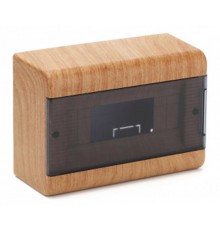 Щиток тусо о/п на 9 мод. с двер. 222х160х93мм бук на светлой основе  68029-38М  Рувинил