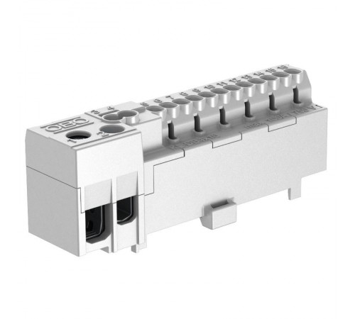 Клемма быстрозажимная, 12 контактов (серый)  2016270  OBO Bettermann