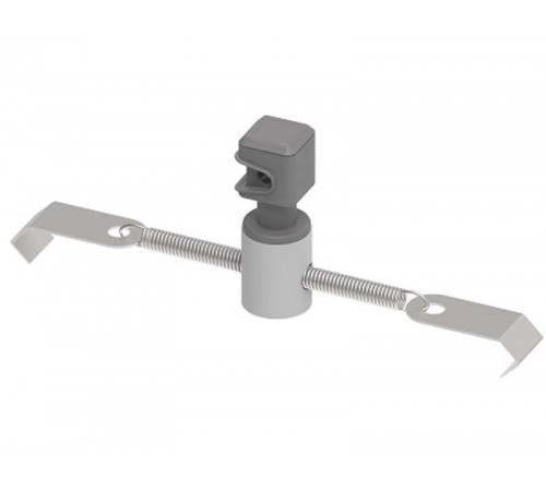 Держатель круглого проводника Д8 для черепицы на пружине КЛИК, нерж. AISI 304, 194079  МД-079-Н304   Ostec