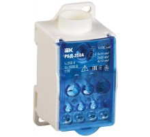 Блок распределительный на DIN-рейку РБД-250А  RBD-250  IEK