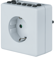 Таймер 61 556 NTR-E-S02-WH розет. электрон. 61556 Navigator