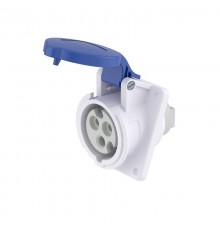 Розетка скрытой установки с наклоном  IP44 16А 2P+E 230В  DIS4131663  DKC