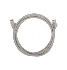 Патч-корд U/UTP CAT 6A (10G), RJ45-RJ45, 28AWG, LSZH, серый, 2м REXANT  02-0380-2  REXANT