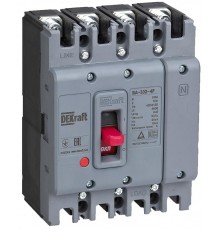 Силовой авт. выкл. 4P 100А 25кА ВА-302  22780DEK  DEKraft