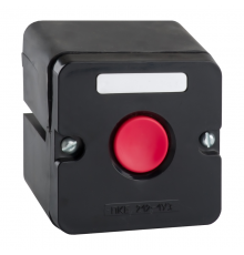 Пост кнопочный ПКЕ 212-1-У3-IP40 (красная кнопка)  150744  КЭАЗ