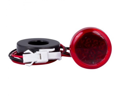 Индикатор значения тока и напряжения красный ED16-22AVD 100А PROxima  ed16-22avd-r  EKF