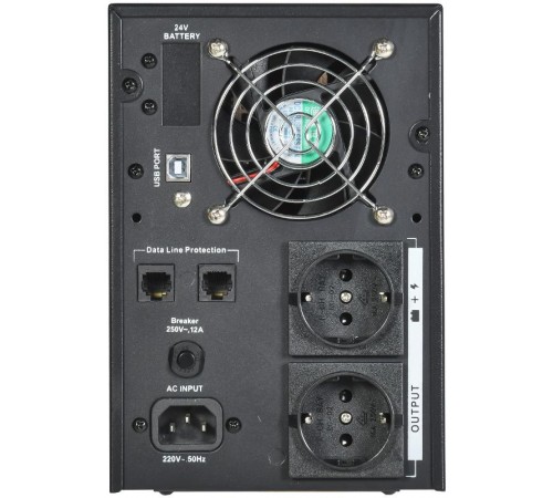 ITK ELECTRA LT ИБП 1,5кВА/1,2кВт с АКБ 2х7AH USB Schuko  ELT-1500VA-1-002-S  ITK