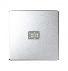 Simon 82 Клавиша для выключателя одноклавишного с подсветкой под пиктограммы, S82 Detail алюминий  8200013-093  Simon