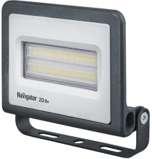 Прожектор светодиодный NFL-01-20-4K черный IP 65  14202  Navigator