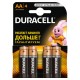 Элемент питания Duracell LR6-4BL BASIC  Б0026815  Duracell