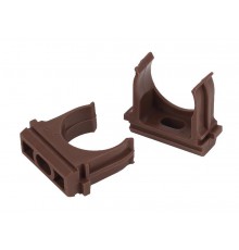 ЭРА Крепеж-клипса (дуб) для трубы d 16мм (10шт) (10/1500/45000)  Б0043220  ЭРА