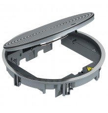Лючок GRAF9-2 U, IP65 (для 12xModul45 в 3xUT4, напольный люк, серебристый, серый) (GRAF9-2 U 7011)  7405746  OBO Bettermann