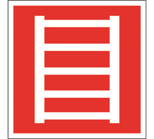 Знак безопасности BL-1515.F03"Пожарная лестница"  a13225  Белый свет