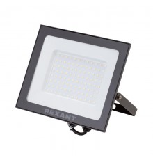 Прожектор светодиодный СДО 70Вт 5600Лм 6500К холодный свет, черный корпус  605-037  REXANT