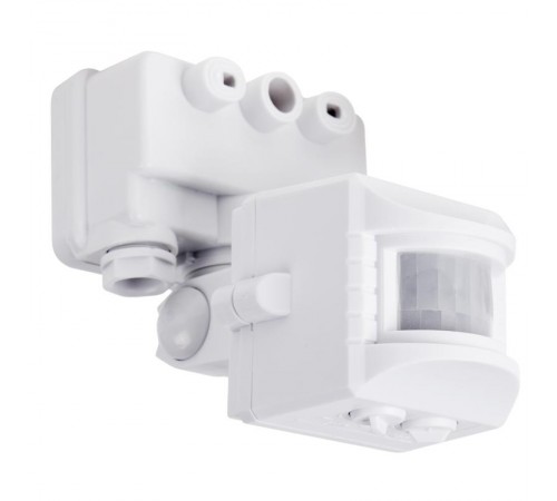 Датчик движения к прожектору ДДПР 01, 120°, 1200 Вт, 10-2000 Лк, 12 м,10-420 сек. IP44  11-9220  REXANT