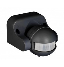 Датчик движения ИК настенный 1200Вт 180гр. до 12м IP44 MS-39b черный EKF PROxima   dd-ms-39b   EKF