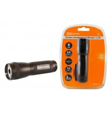 Фонарь универсальный 1хLED 3хAAA Металл 1,5Вт  SQ0350-0010  TDM