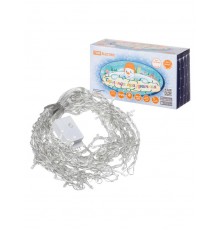 Гирлянда светодиодная "Занавес" 1,5х1,5 м, 168LED, белый, 8 режимов, 250 В, IP20  SQ0361-0069  TDM