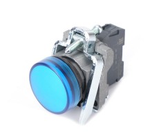 Сигнальная лампа в сборе модульная 22 мм синяя 230-240В АС  SB4BVM6  SE