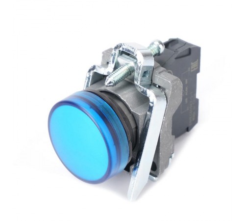 Сигнальная лампа в сборе модульная 22 мм синяя 230-240В АС  SB4BVM6  SE