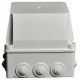 Коробка распределительная герметичная с вводами пласт.винт IP55 160х135х150мм ШхВхГ  1SL0830A00  ABB
