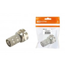 Штекер F RG6, инд. упаковка   SQ1809-0005  TDM