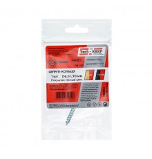 Шуруп-кольцо 6,0х70 (1шт) - пакет  136354  Tech-KREP