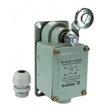 ВК-300-БР-11-67У2-21, рычаг с роликом, с сальником, ход вправо, cамовозврат, ступень 2- 51мм, IP67, выключатель концевой  ET051925  Электротехник