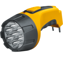 Фонарь универсальный NPT-CP04-ACCU Пласт. 7LED, прям. зар-ка, акк.4В, 700мАч.  94952  Navigator
