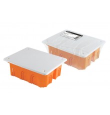 Коробка распределительная с/у 120х92х45 с крышкой, инд. штрихкод  SQ1402-1008  TDM