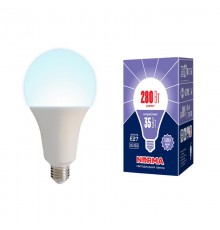 Лампа светодиодная LED-A95-35W/6500K/E27/FR/NR LED мощная 35 ватт А95 матовая Е27 серия Norma 6500K  UL-00005609  Volpe