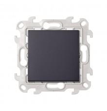 Simon 24 Графит Выключатель 1-кл.  2450101-038  Simon