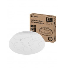Светильник LED потолочный ДПБ 03, 12 Вт, 4000 К, Геометрия,  SQ0329-9005  TDM
