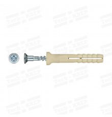 Дюбель-гвоздь 6K40 пот. манжета (нейлон) (150 шт) - ведро ( 0,614 кг)  101330  Tech-KREP