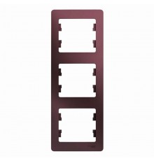 Glossa Баклажановый Рамка 3-ая, вертикальная  GSL001107  SE