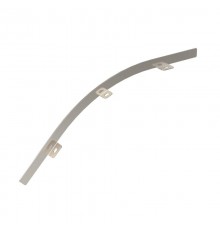 Перегородка SEP для вертикального внешнего угла 45° H100, R600, цинк-ламель, в комплекте с крепежными элементами  LSD41060KZL  DKC