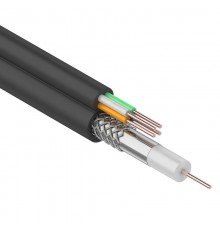 Кабель ККСВ-П+4х0,5 мм (бухта 100 м) черный  01-4022  REXANT