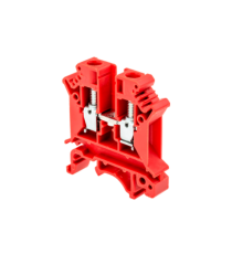Клемма винтовая проходная, 6 мм2, красная MTU-6RD  54697  ОВЕН