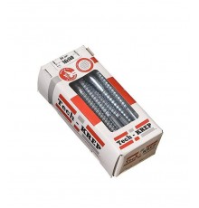 Болт DIN 571 сантехнический оцинк 10х140 (20 шт) - коробка с ок. Tech-Kr ( 1,395 кг)  126563  Tech-KREP