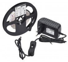 Комплект светодиодной ленты DIY (2835W60-4,8-IP20-12В 5м + др. + выкл.)  LSR1-2-060-20-1-05-S1  IEK