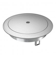 Лючок GES R2B 40х140 мм (для монтажных оснований, хром.) с ключом (GES R2B Cr)  7408876  OBO Bettermann