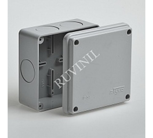 Коробка распределительная для о/п, 100х100х50мм без гермовводов  67049  Рувинил