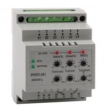 Реле контроля напряжения и фаз OptiDin РНПП-301-У3  114063  КЭАЗ