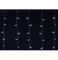 Гирлянда светодиодная бахрома 4,5х0,7 200W IP44 прозрачный шнур 230В мерцающая транзитн подкл  LGDU321-2-200-L3-T-S-44  IEK