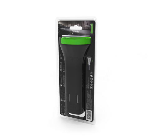 Фонарь ручной GFL102 2W 100lm lead acid 250mAh LED 1/10/120  GF102  Gauss