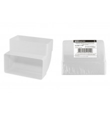 Соединительное колено вертикальное 90 гр. для прямоугольных воздуховодов, 55х110  SQ1807-1730  TDM