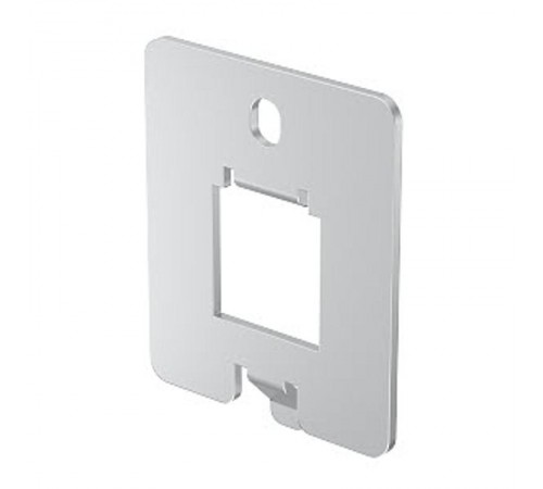 Суппорт для UDHOME-ONE для 1 разъема RJ45 тип F (20,3х16,6 мм) нержавеющая сталь  7368498  OBO Bettermann