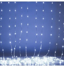 Гирлянда светодиодная   ENIN-200WD занавес водопад холодный белый 3*2 м 200 LED IP20  Б0060417  ЭРА