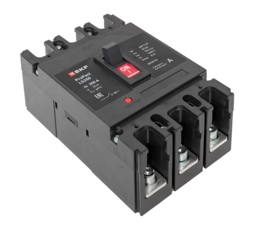 Выключатель автоматический LS250 25кА 3P 100А ProPact  mccb-250-25-3-100-ls  EKF