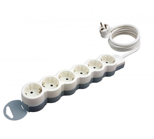 Многорозеточный блок ''Стандарт'' 6 x 2К+З - с кабелем длиной 1,5 м  695016  Legrand